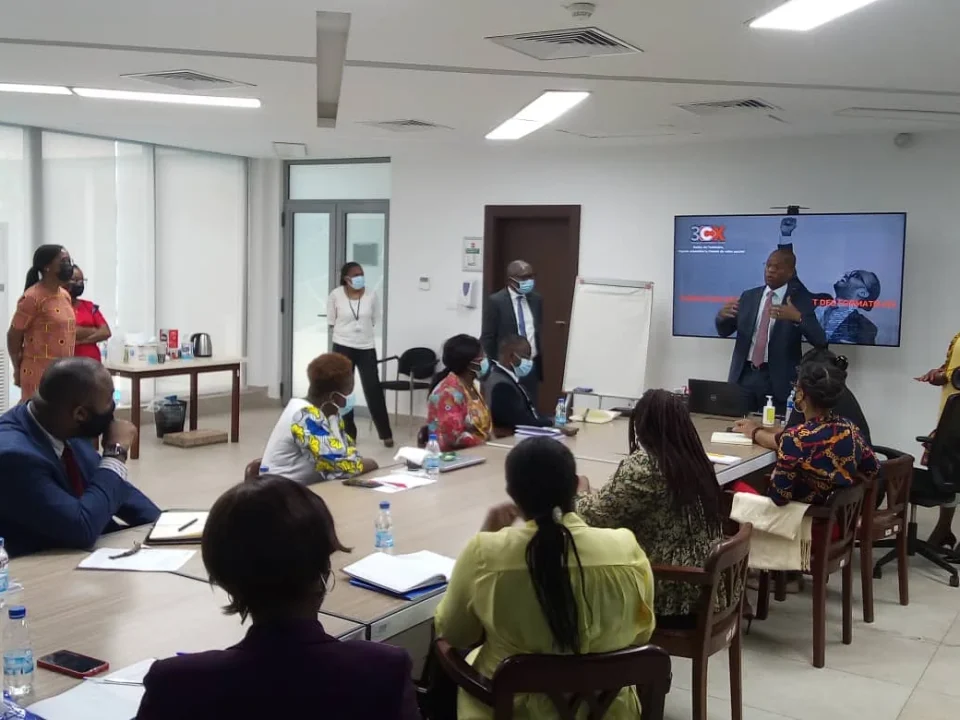 Session de formation en entreprise