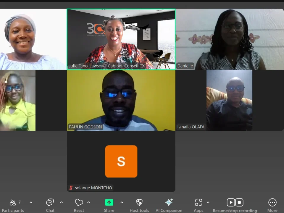 Une session Classe Rubis en ligne